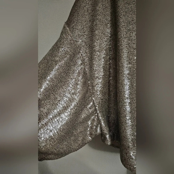 FREE PEOPLE Champagne Dreams Top sequin hold. Size XS - Picture 14 of 16